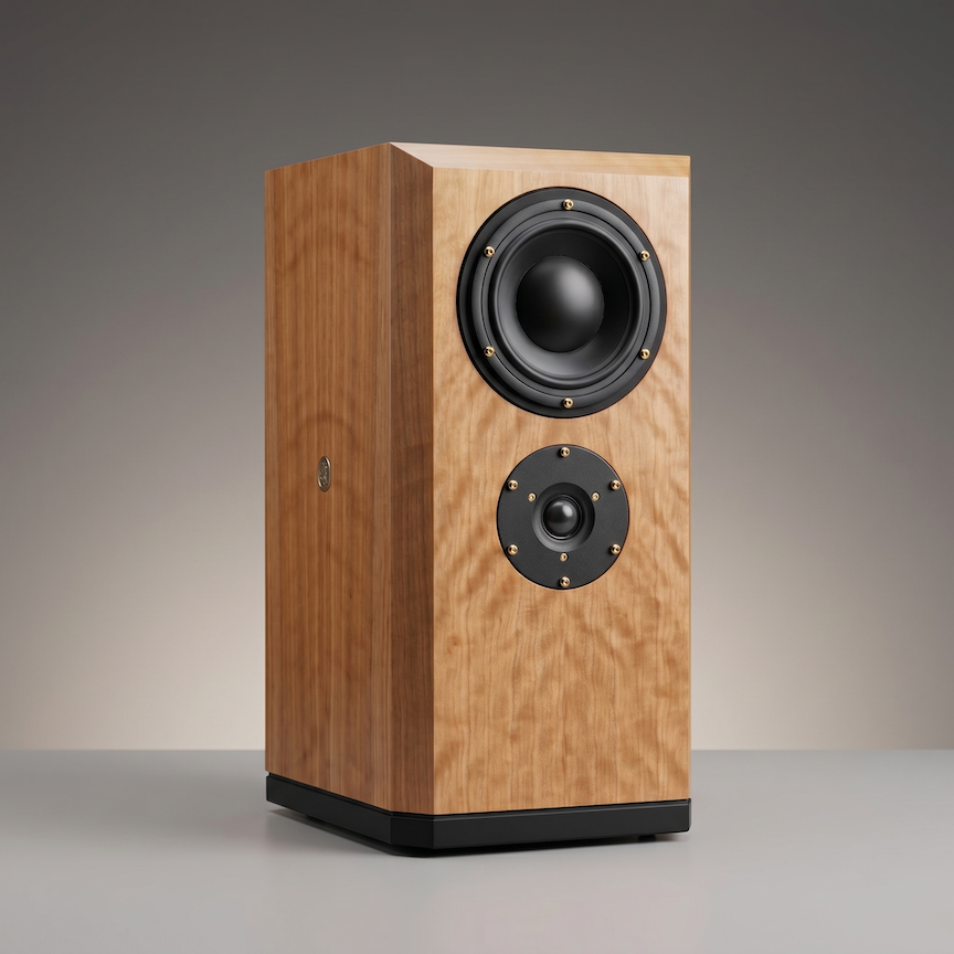 Bravo Acoustics Aria loudspeaker close up detail